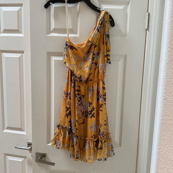 Shoshanna Silk Floral Dress 0 - Picture 1 of 3